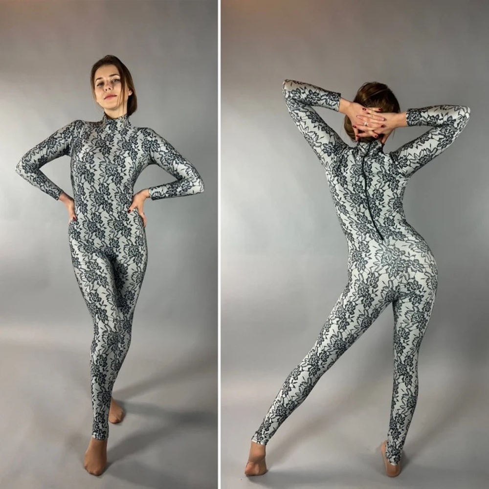Catsuit/bodysuit for dance, aerial, gymnastics, acrobatics, contortion, etc.
